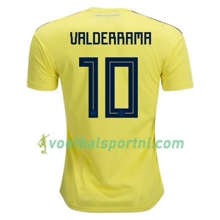 Colombia Valderrama 10 Thuis Shirt WK voetbal 2018
